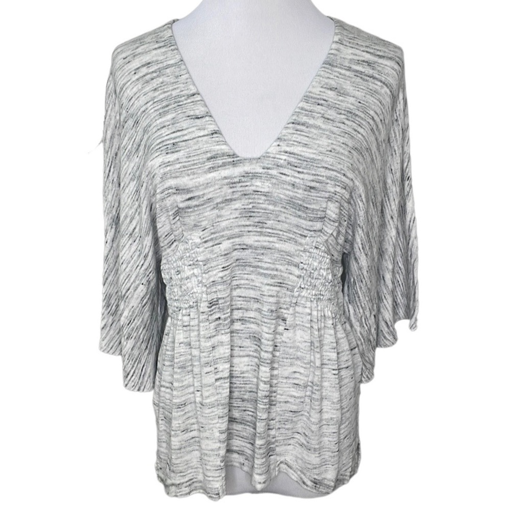 Page VI for Stitchfix Heather Gray V-Neck Knit Top